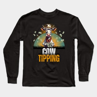 Cow Tipping Long Sleeve T-Shirt